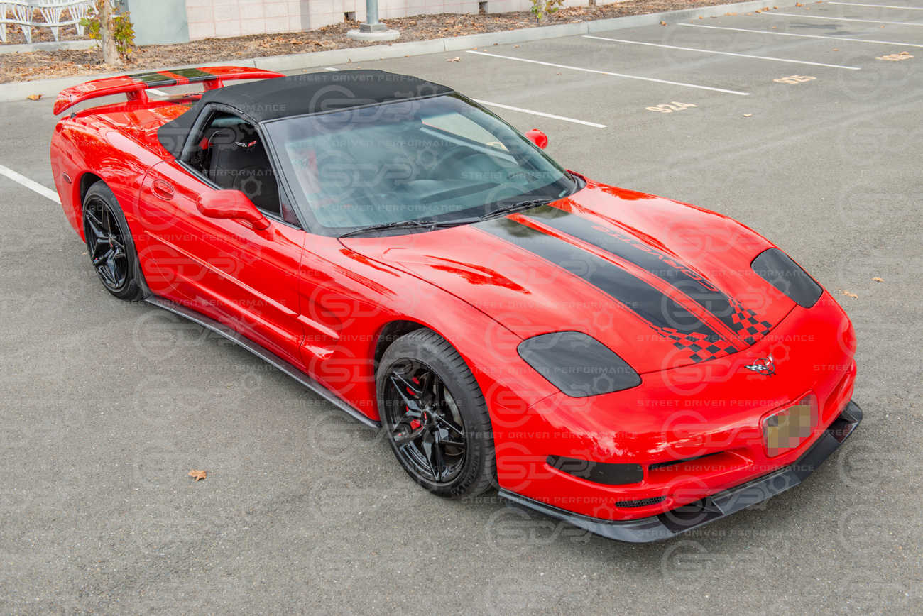 1997-2004 Corvette C5 | Factory Style CARBON FIBER Front Headlight Covers